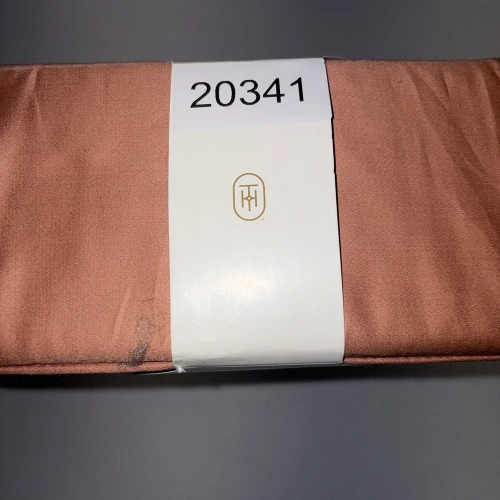 Threshold Solid Performance 400 Thread Count Sheet Set Rust Twin/Twin XL*